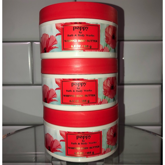 Other - 6 POPPY & 3 BUTTERFLY 
Whipped Body Butter